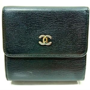 Chanel Wallet  Black Leather 2445061